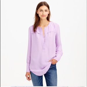 J.crew Lilac Blouse